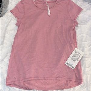 NWT lululemon another mile short sleeve